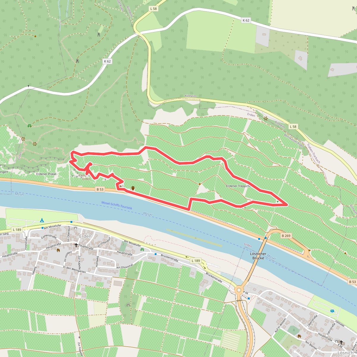 Kletterweg Erdener Treppchen