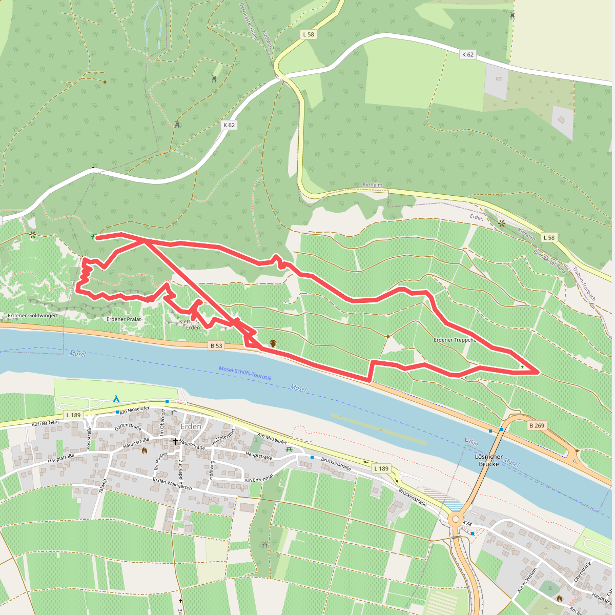 Kletterweg Erdener Treppchen