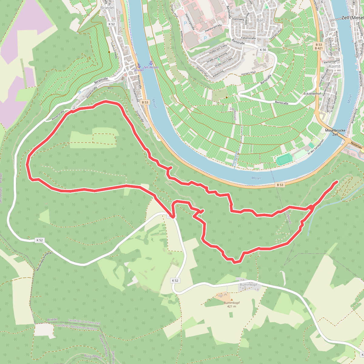 Rundwanderweg Briedeler Schweiz