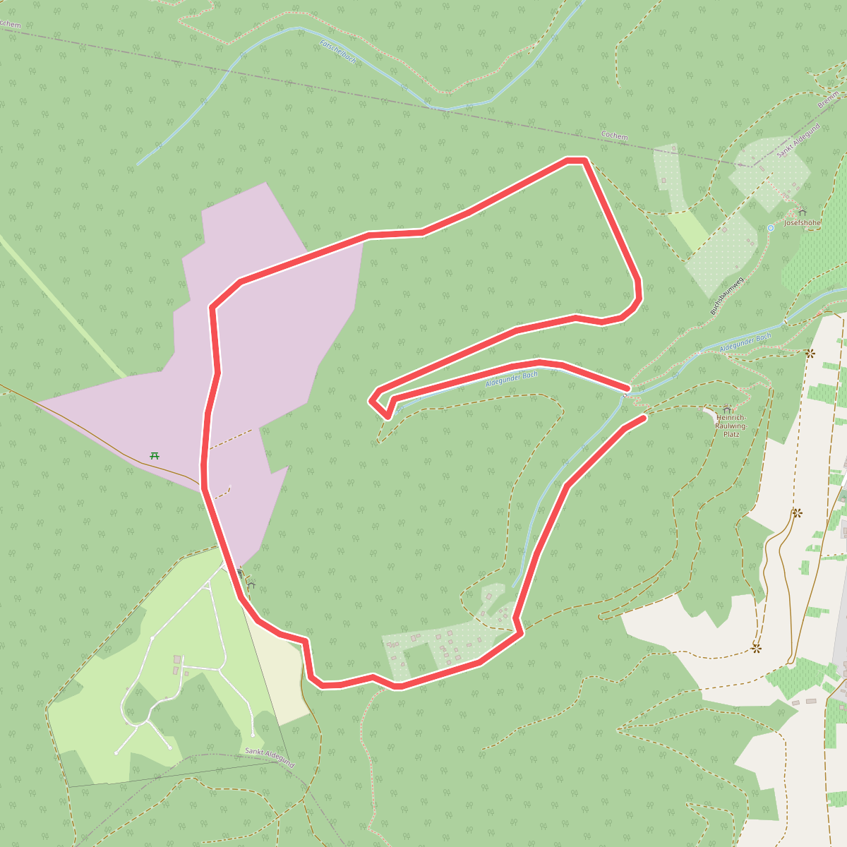 Felsen.Fässer.Fachwerk - Zusatzschleife