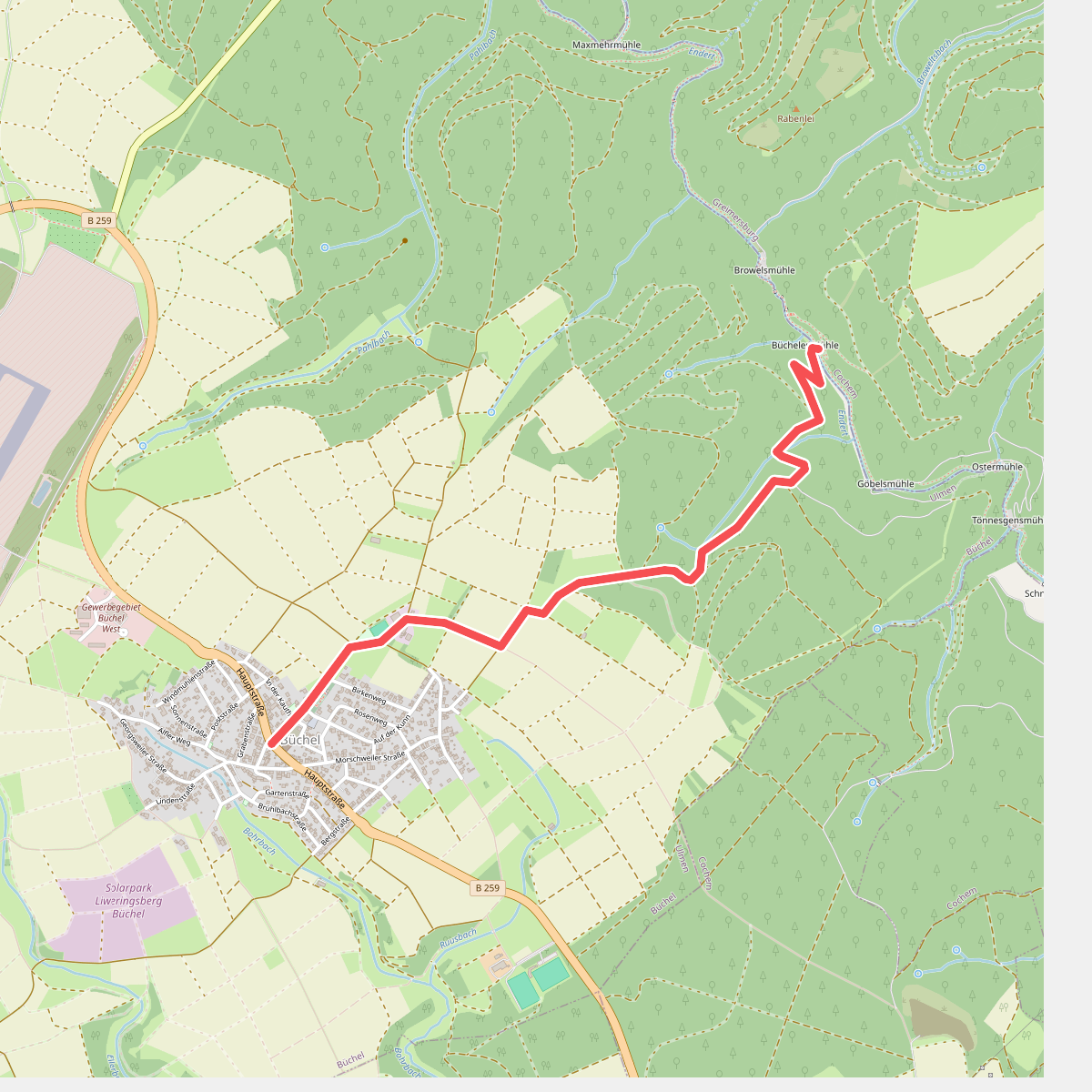 Bücheler Wanderweg 2