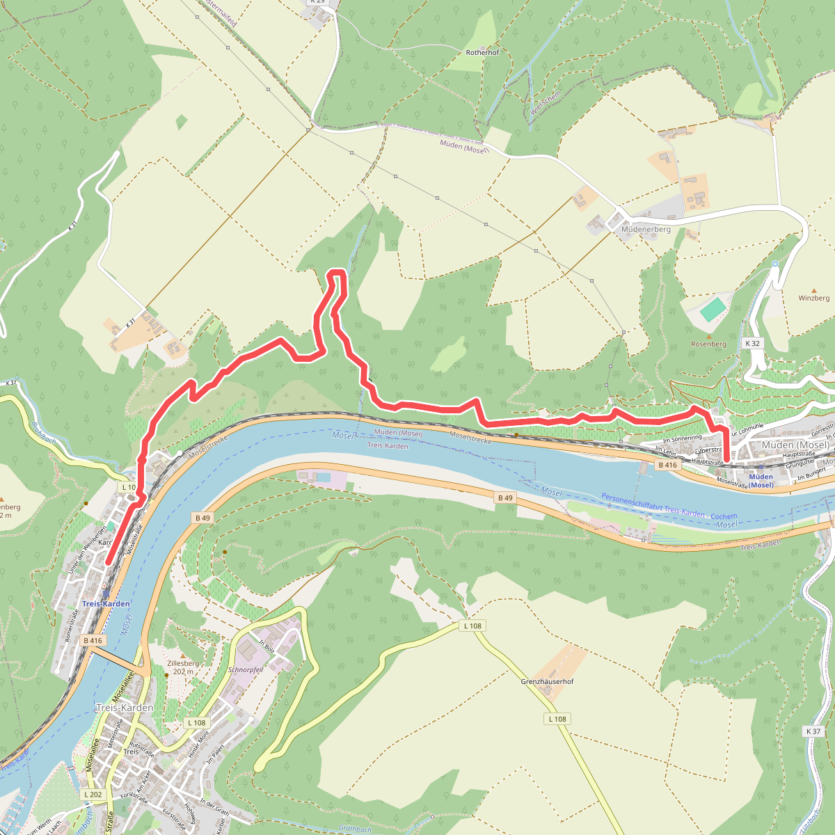 Buchsbaum-Wanderpfad