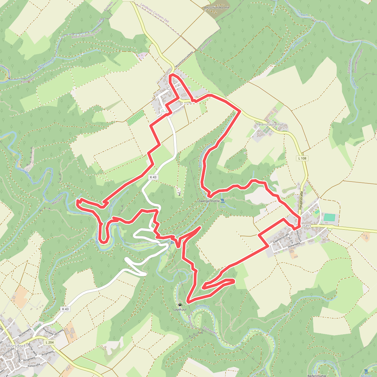 Traumschleife Dünnbachpfad
