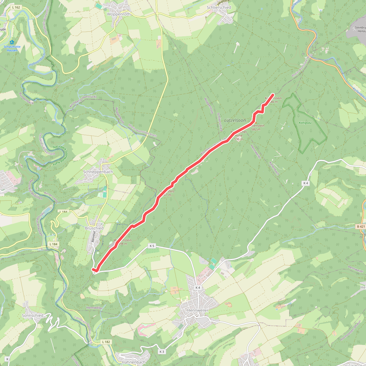 Lützelsoon Höhenweg