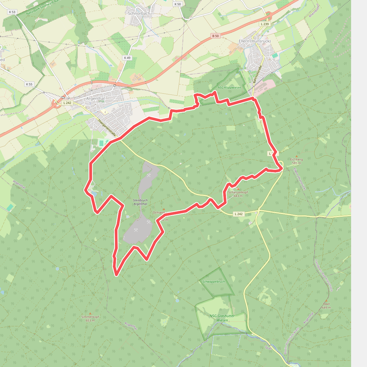 Traumschleife Schanzerkopf-Tour