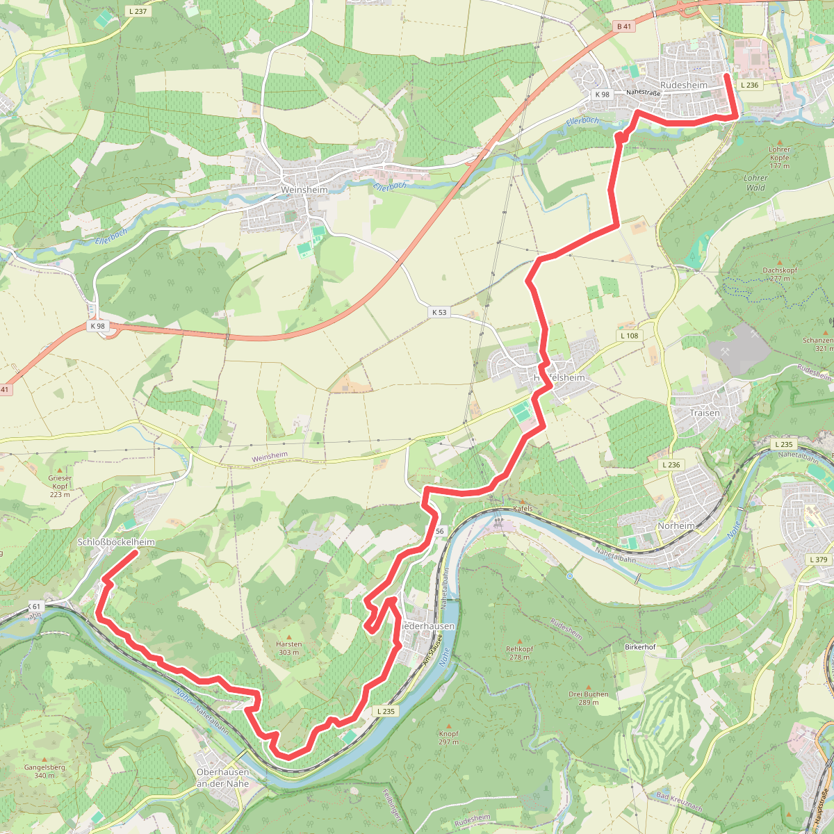 Rüdesheim - Schloßböckelheim