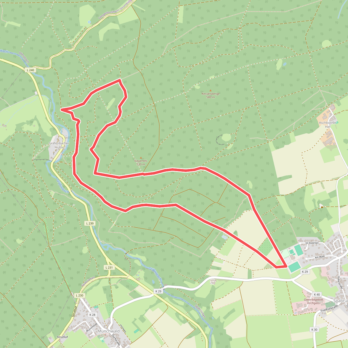 Spabrücker Eisenhütterweg