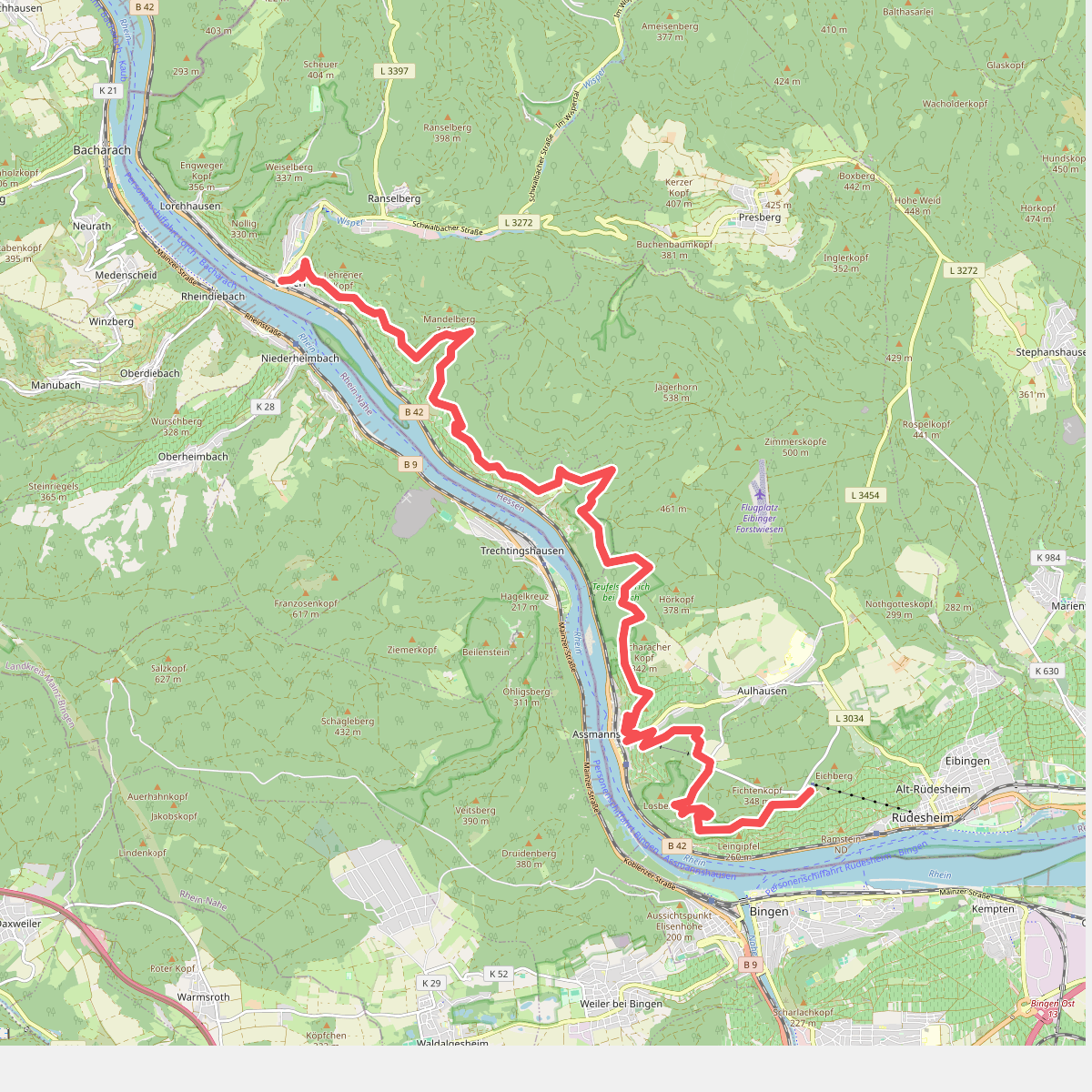 Rheinsteig Etappe 17 [Lorch - Rüdesheim]