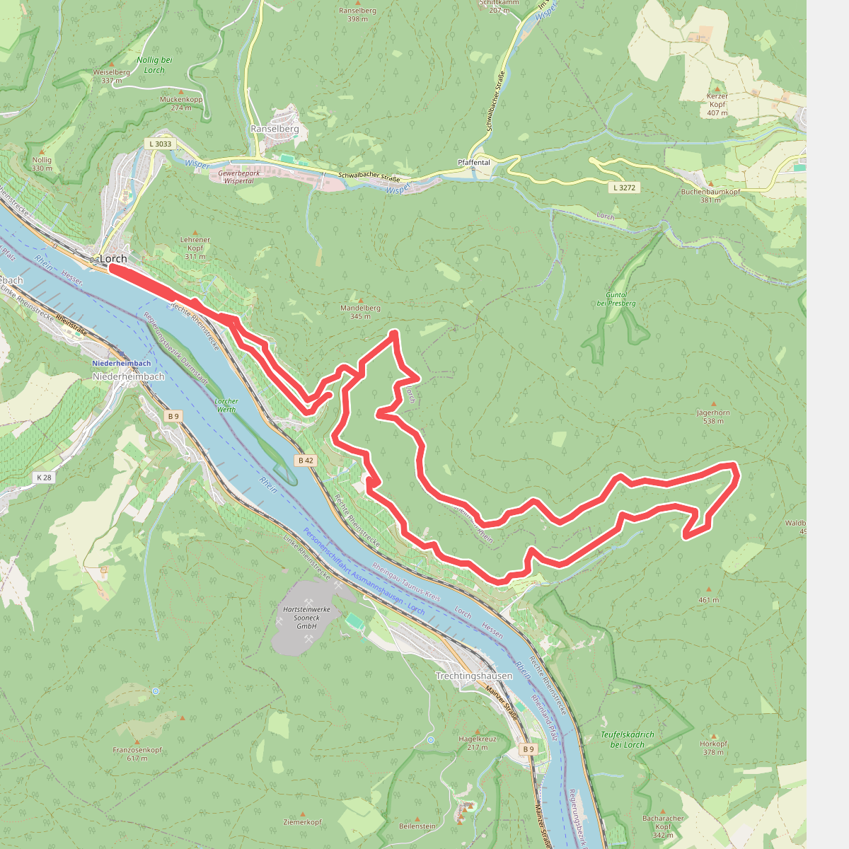 Rundwanderweg Lorch 8