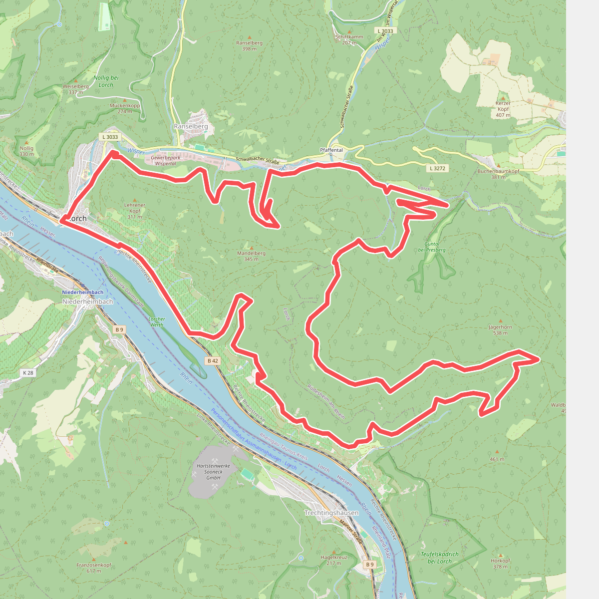 Rundwanderweg Lorch 9