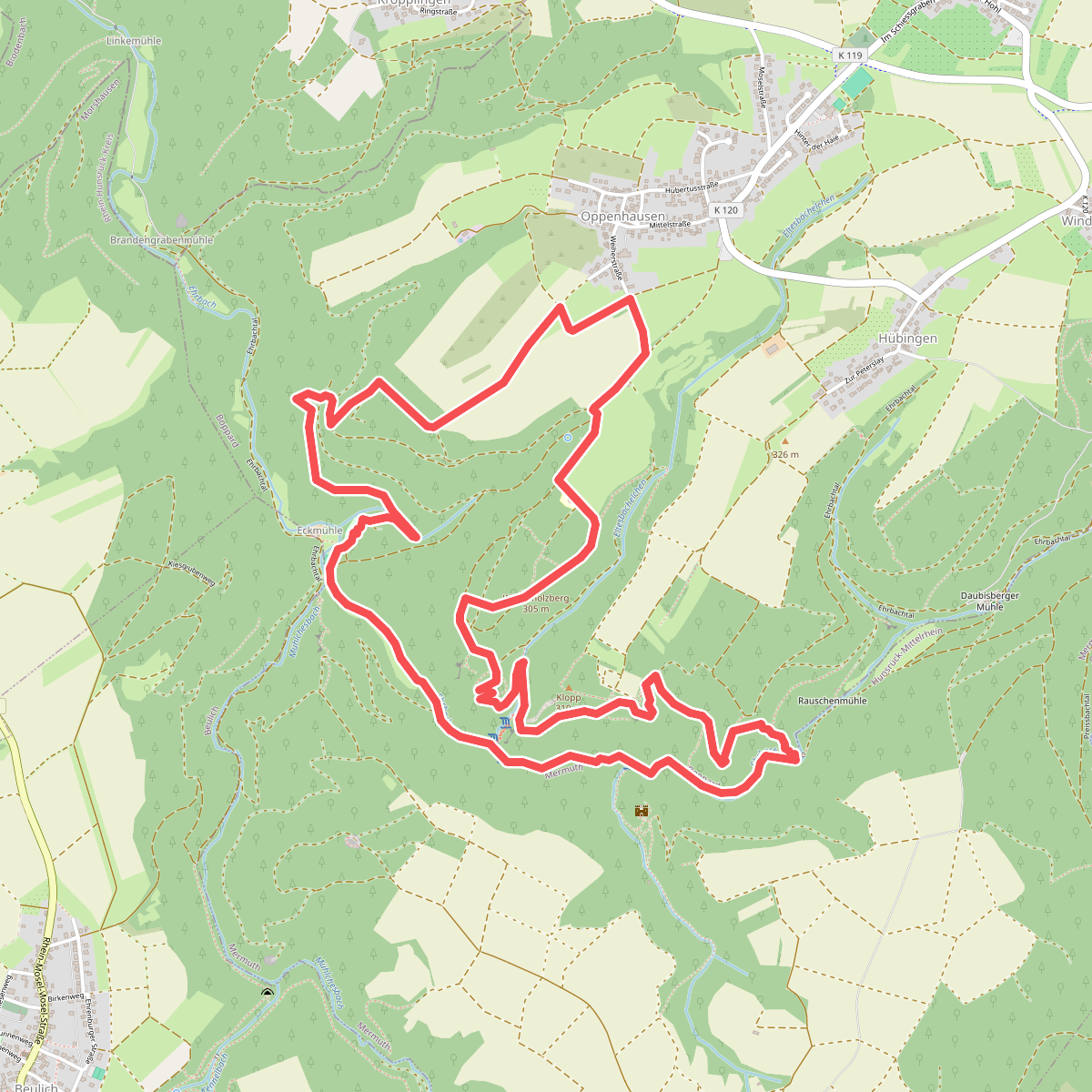 Traumschleife Ehrbachklamm