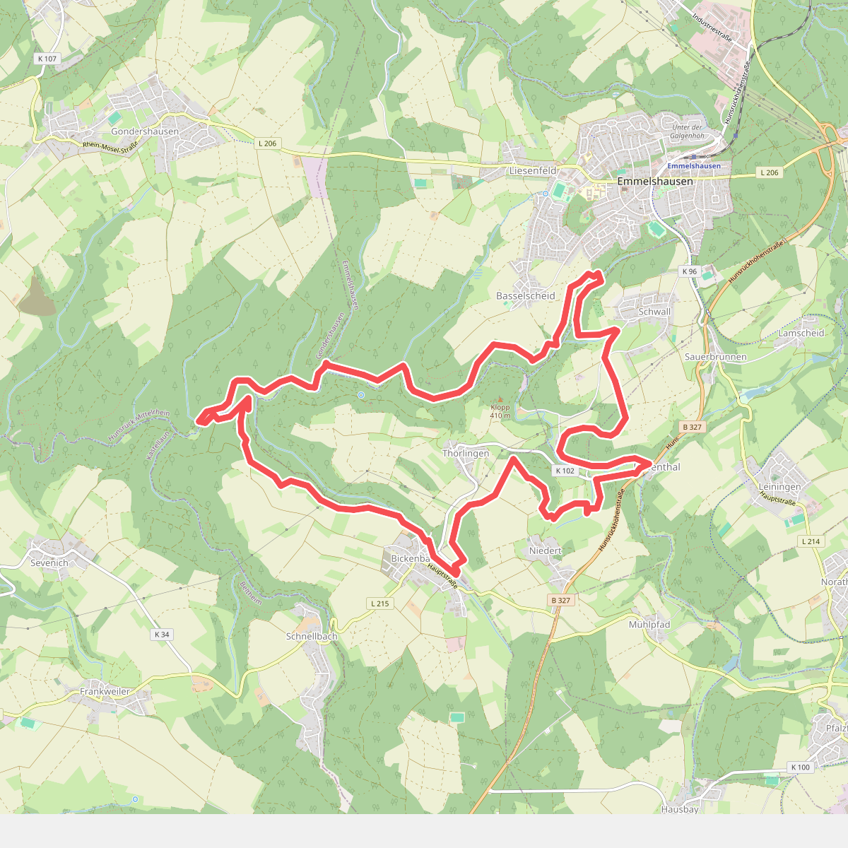 Traumschleife Oberes Baybachtal