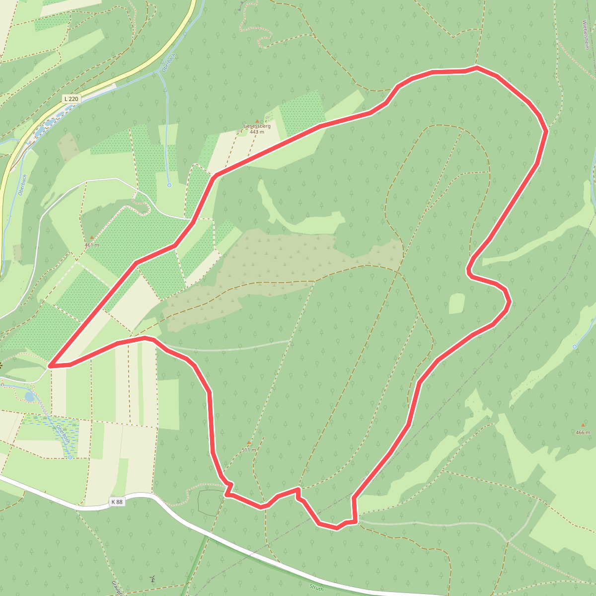 Königsfeldschleife