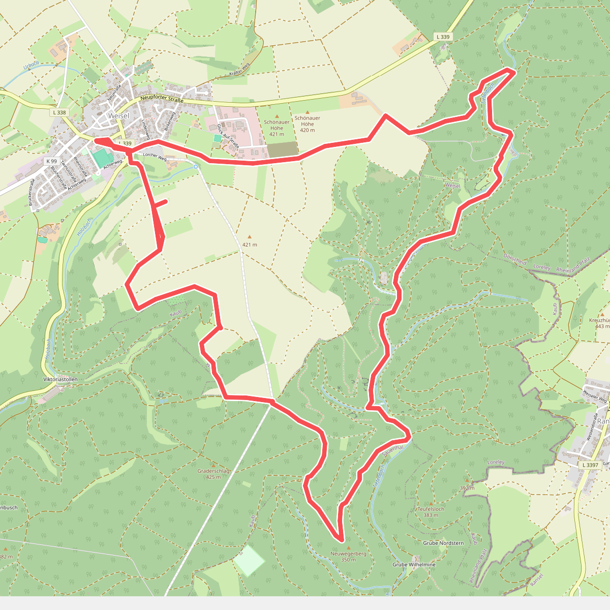Schiefer-Runde, Variante B