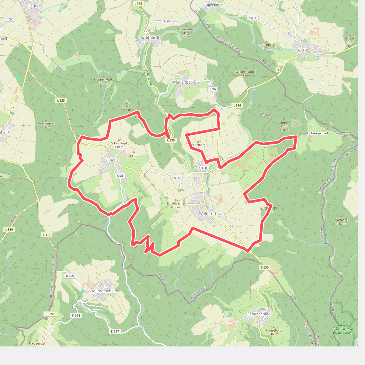 Vogtei-Rundwanderweg
