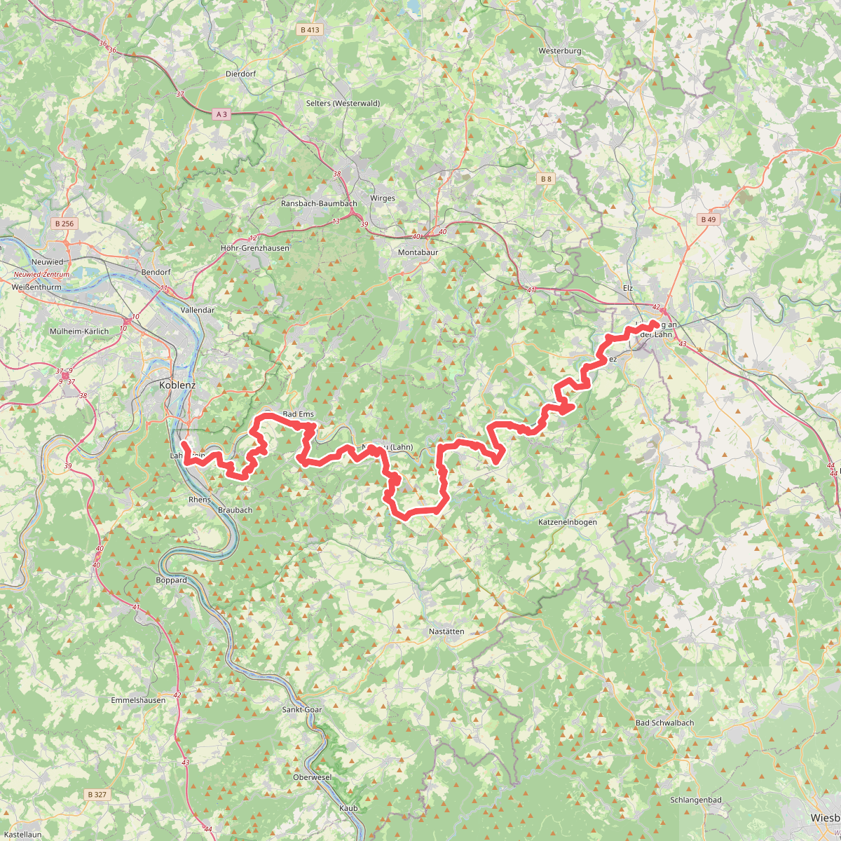 Taunusklub Route 002 | Lahnhöhenweg (West)