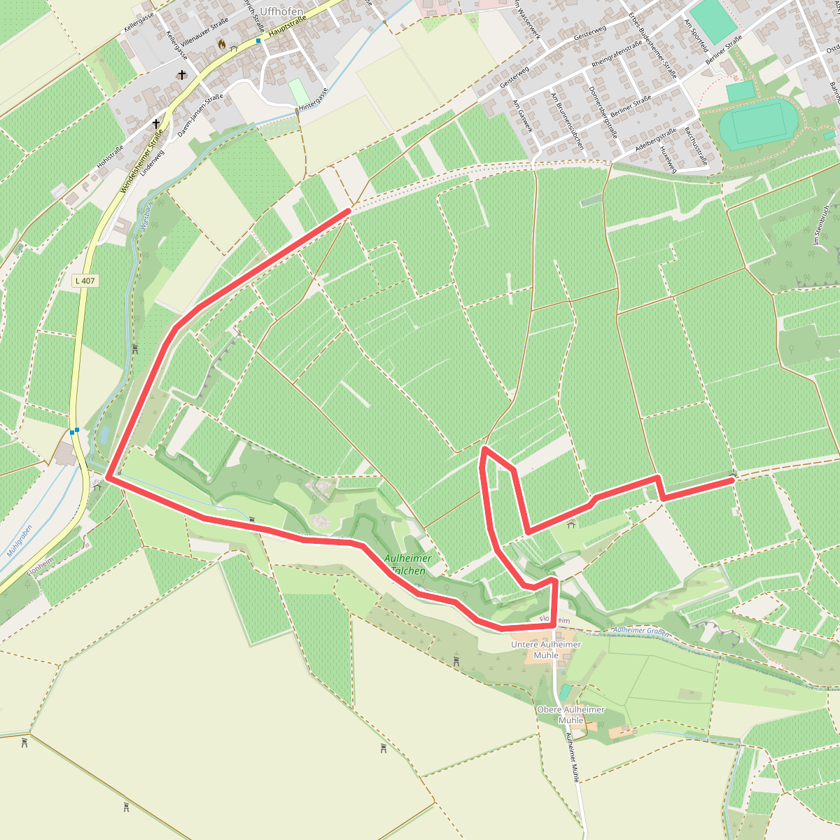 Küstenweg 3: Rundweg Flonheim