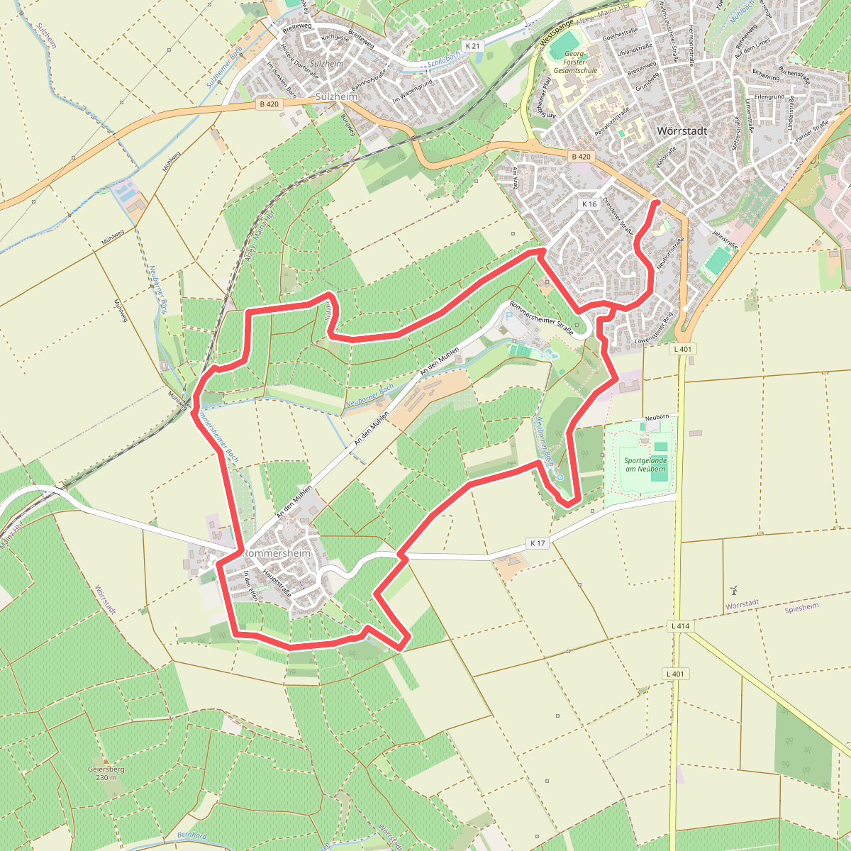 Panoramaweg Wörrstadt-Rommersheim