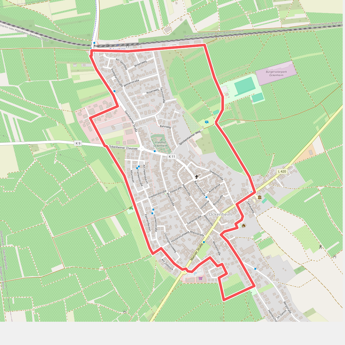 Ockenheim: Generationenweg