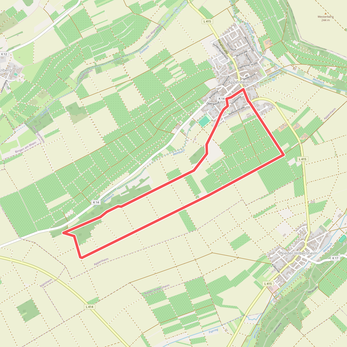 Appenheim: 7-Quellenweg