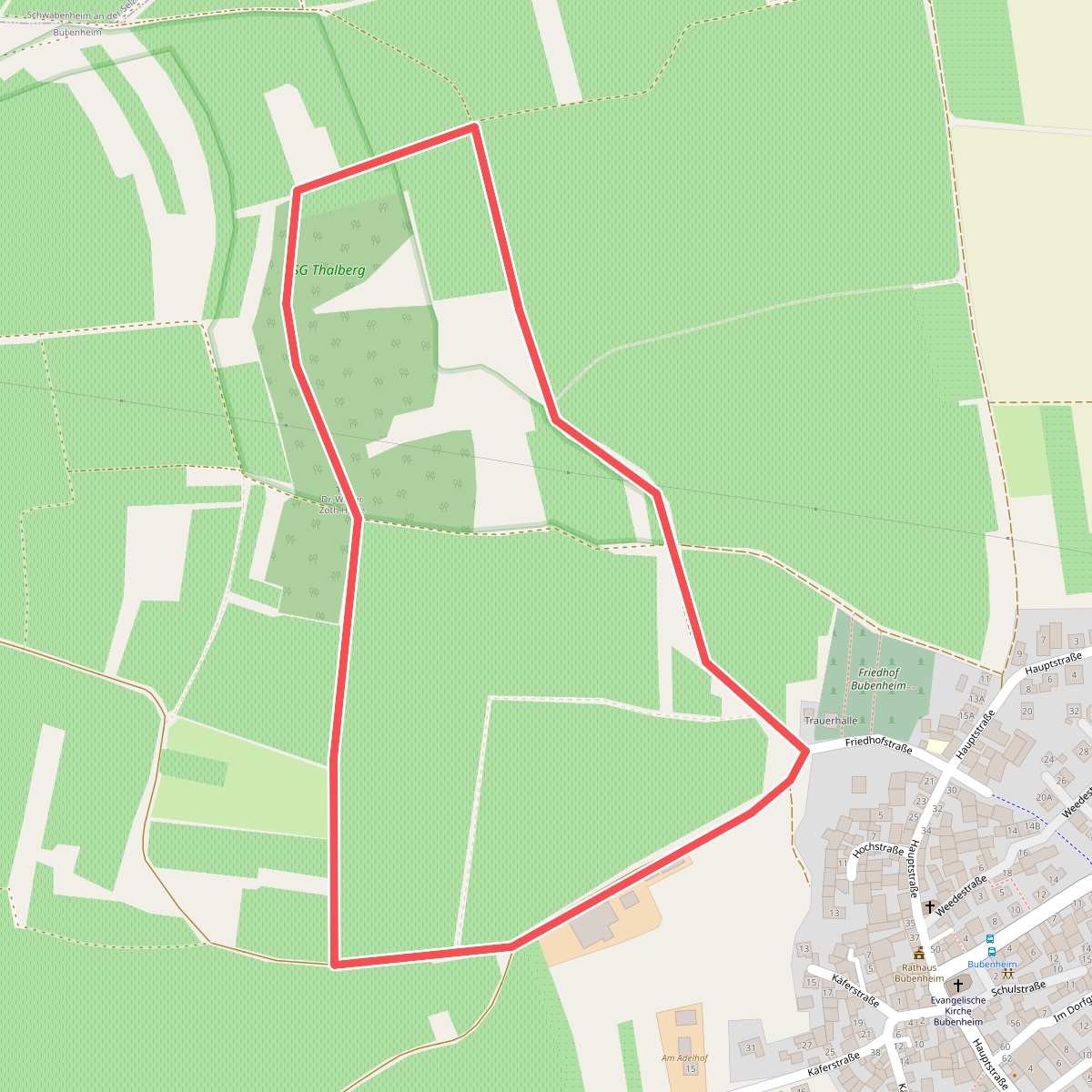 Bubenheim: Naturwanderweg