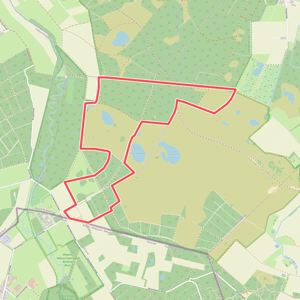 Boswachterspad Klooster- en heidewandeling 