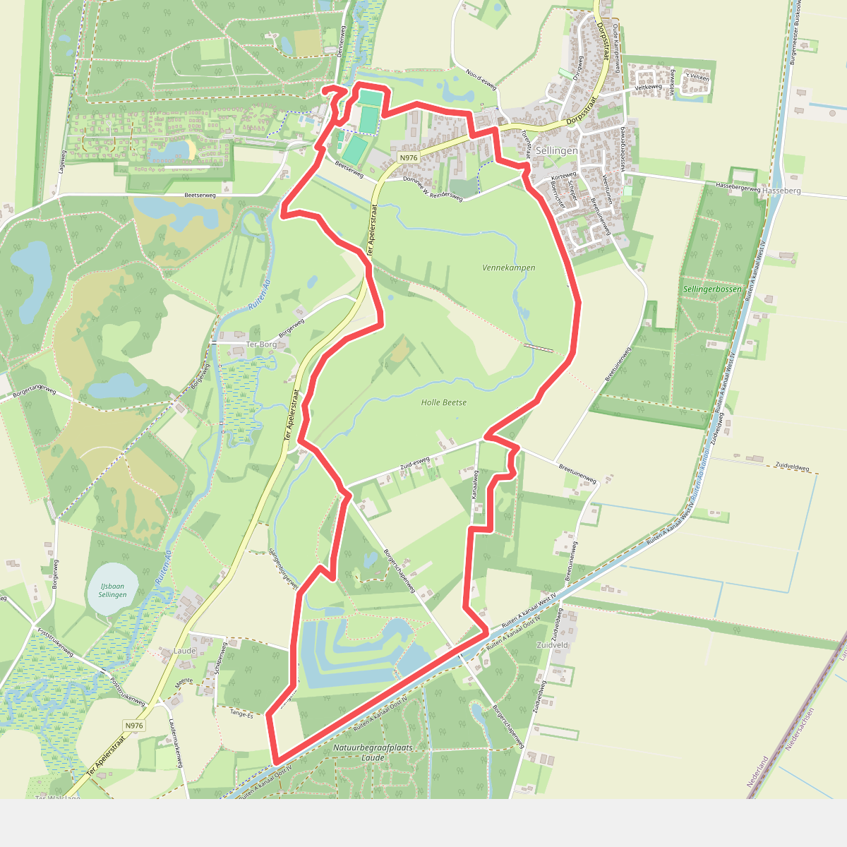 Boswachterspad Holle Beetse Vennekampen 
