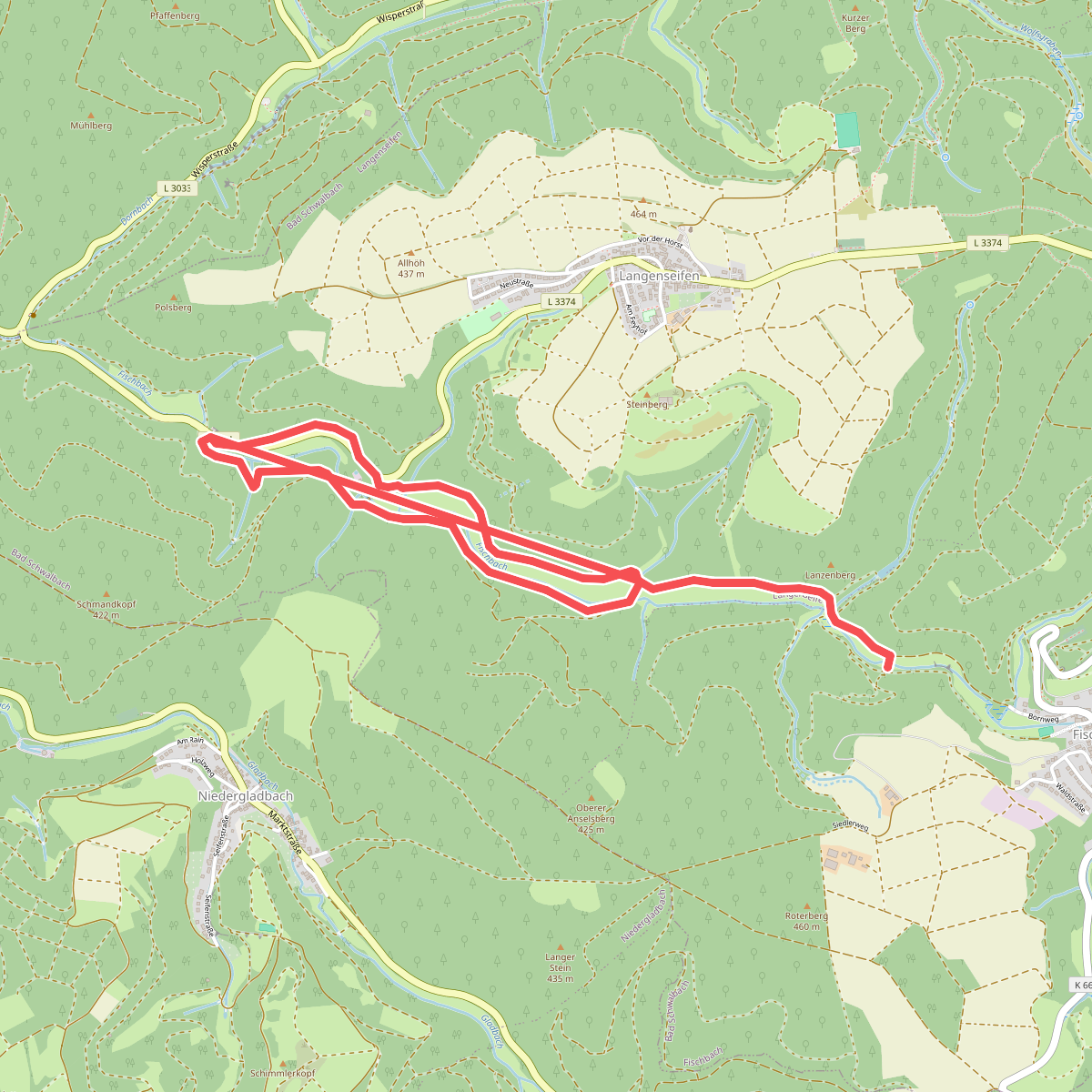 Rundwanderweg Schmetterling