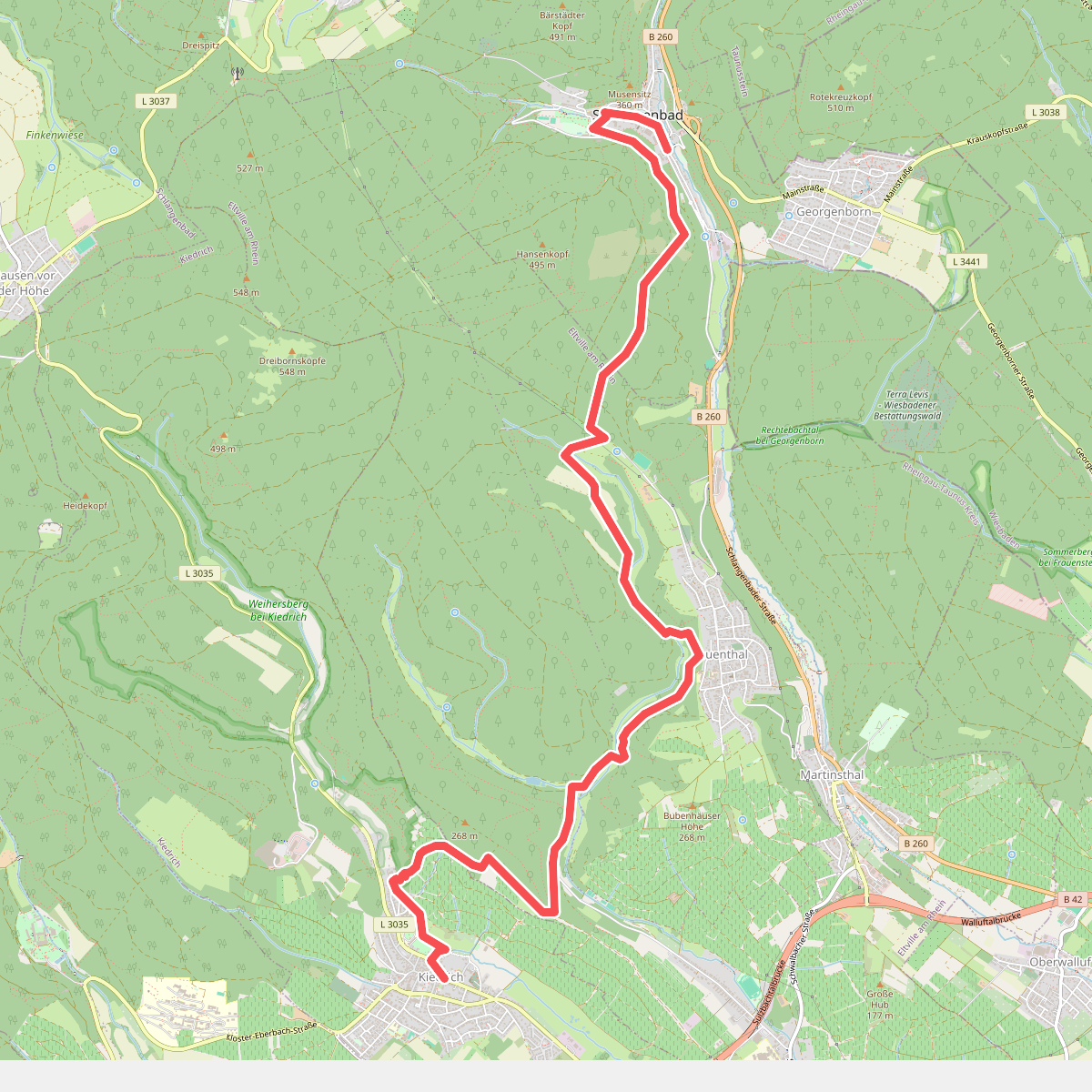 Rheinsteig Etappe 20 [Kiedrich - Schlangenbad]