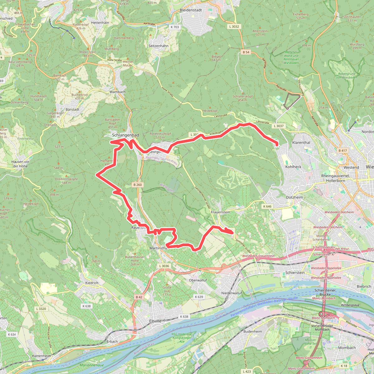 Wanderweg Grüner Punkt