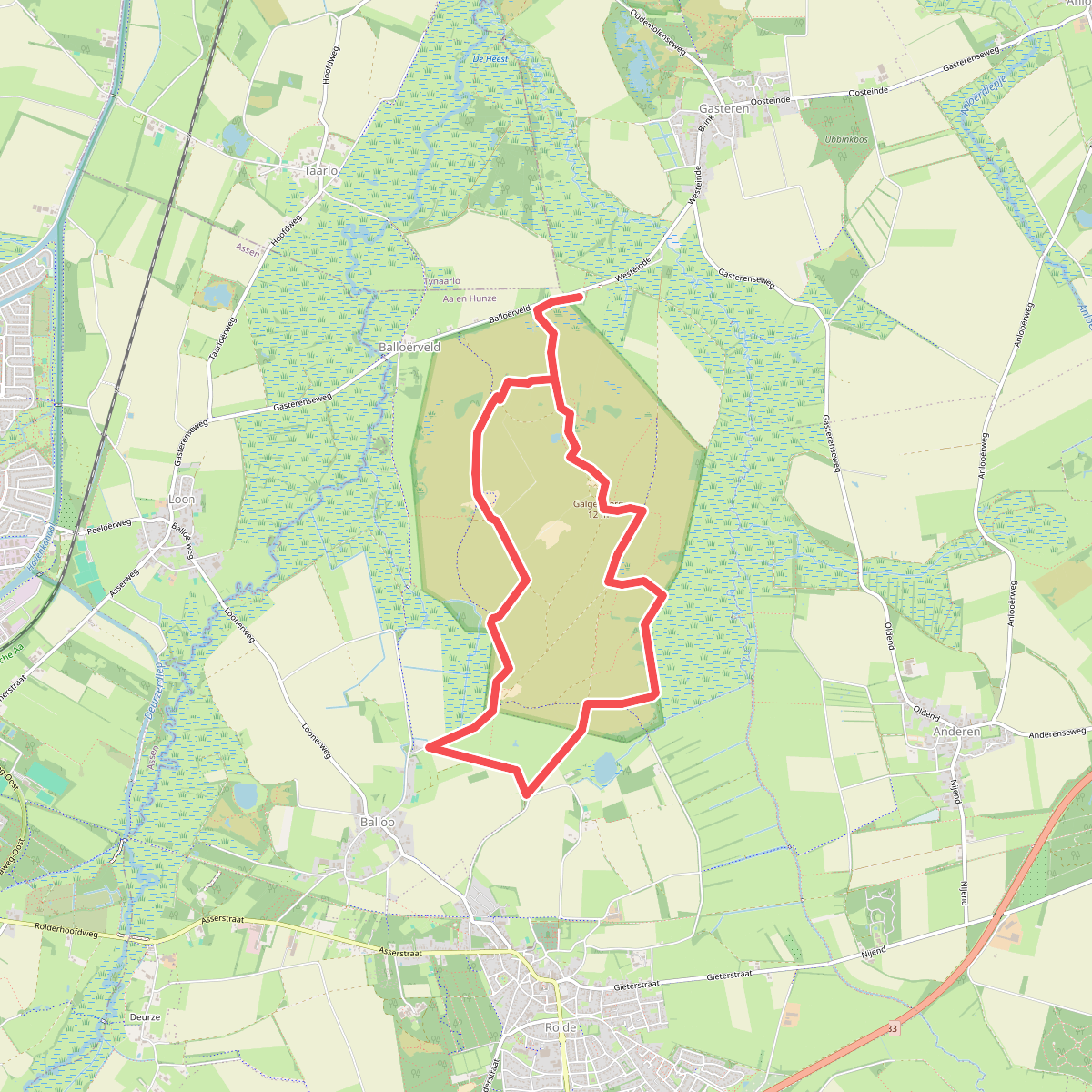 Boswachterspad Ballooërveld