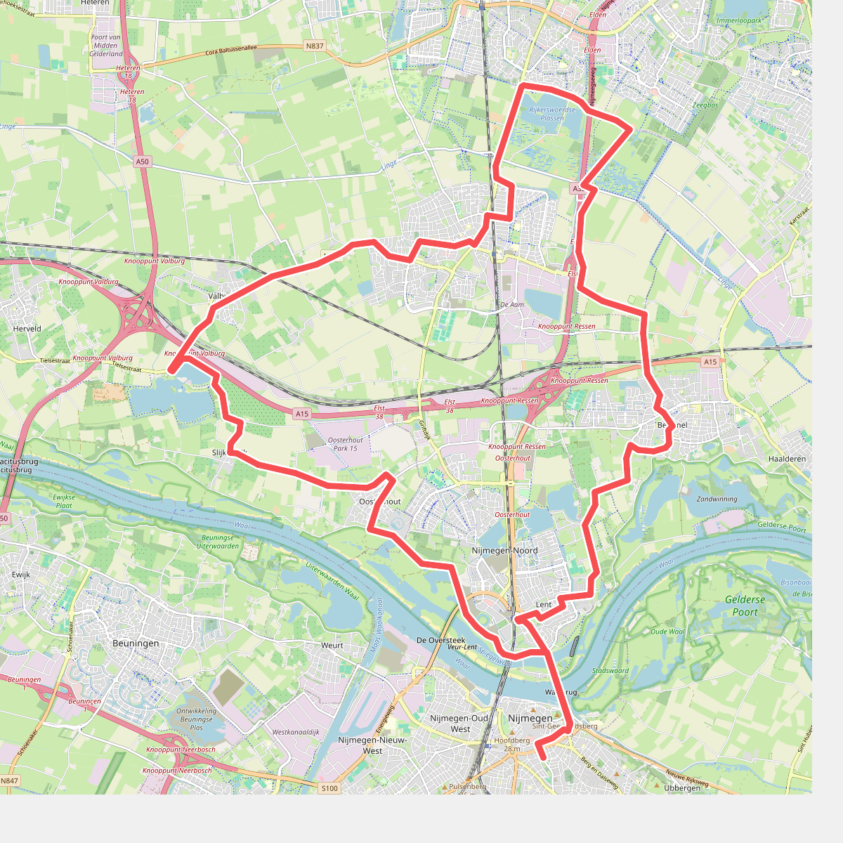 Dag 1 - 4daagse 2025 - 40km