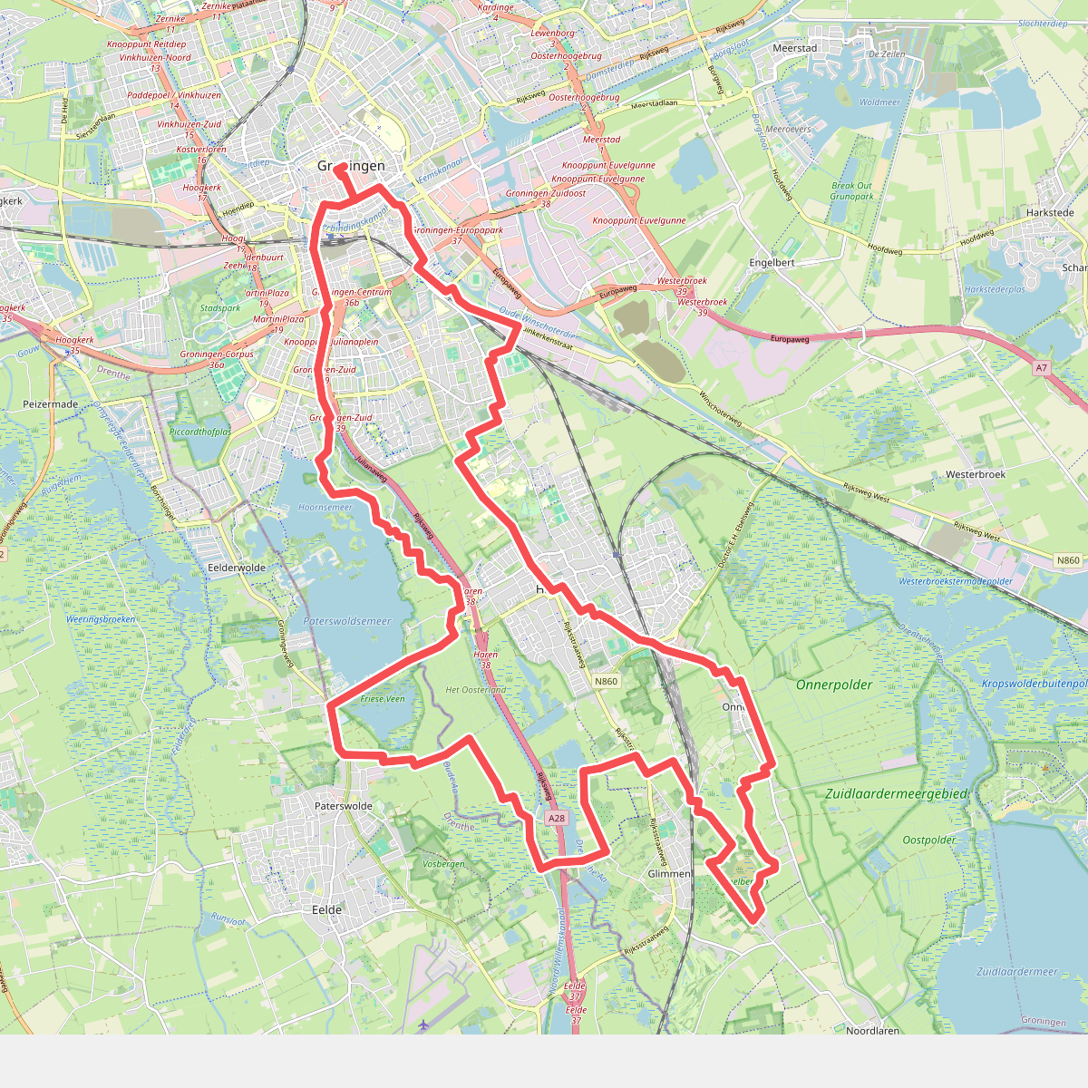 Groningse 4daagse dag 4 - Zuid 40