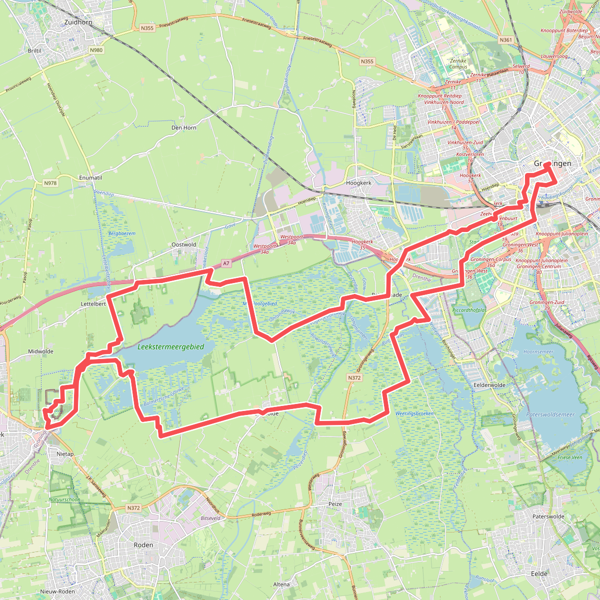 Groningse 4daagse dag 1 - West 40