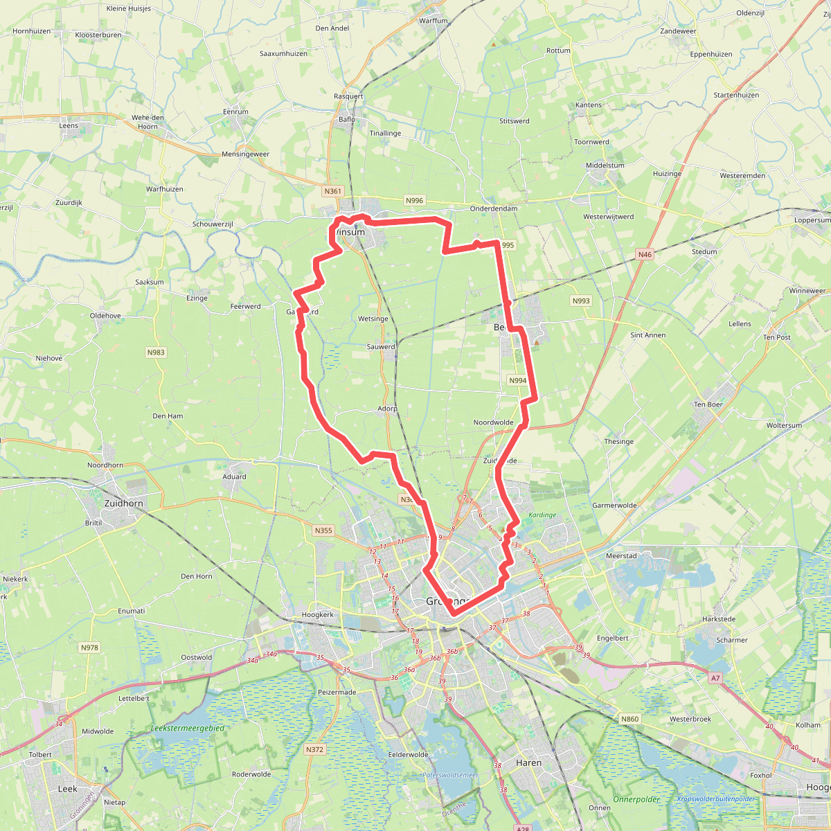 Groningse 4daagse dag 2 - Noord 40