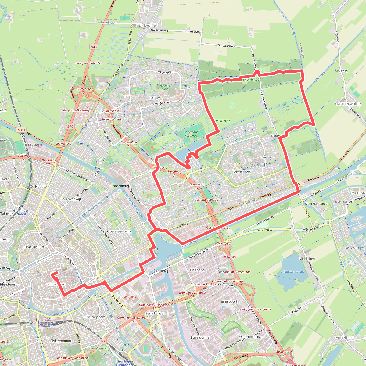 Groningse 4daagse dag 3 - Oost 20