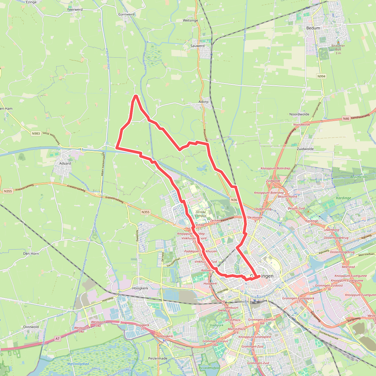 Groningse 4daagse dag 2 - Noord 20