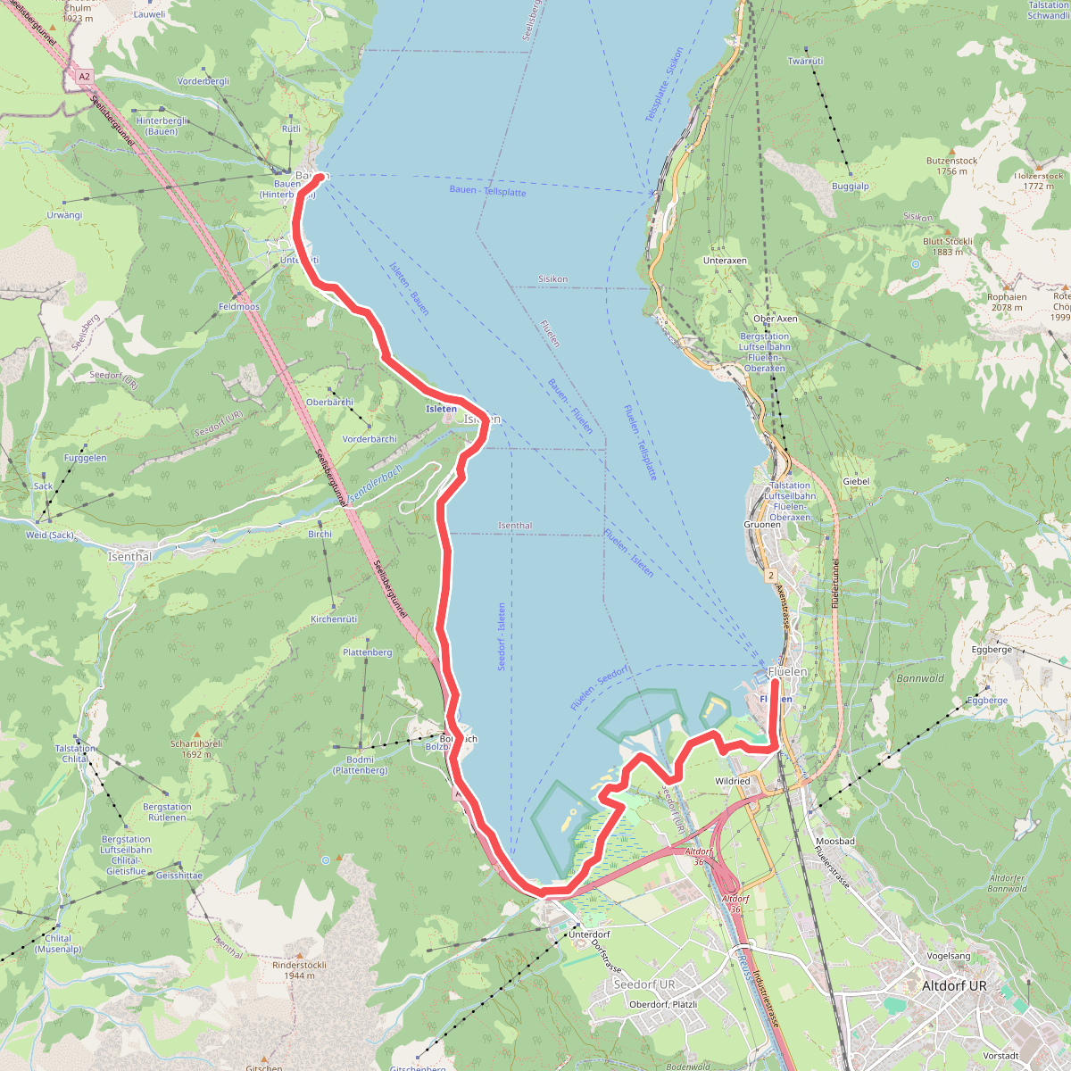 Weg der Schweiz - etappe 2 · Weg der Schweiz etappe 2