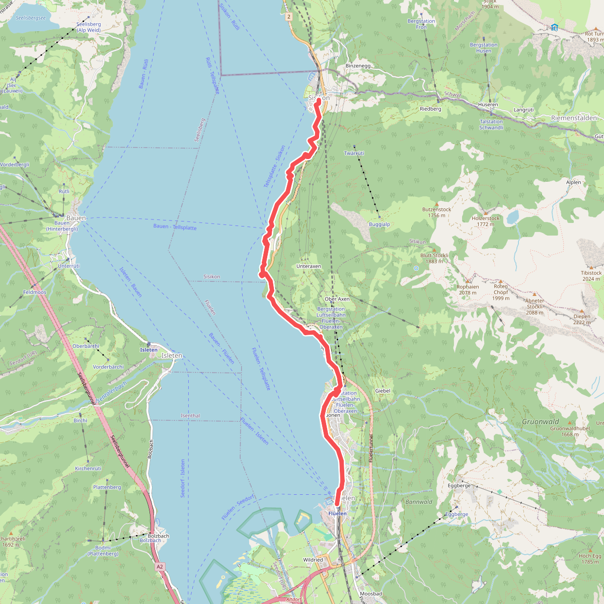 Weg der Schweiz - etappe 3 · Weg der Schweiz etappe 3