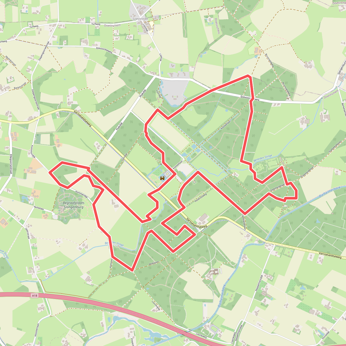 Wandelroute Trapezium