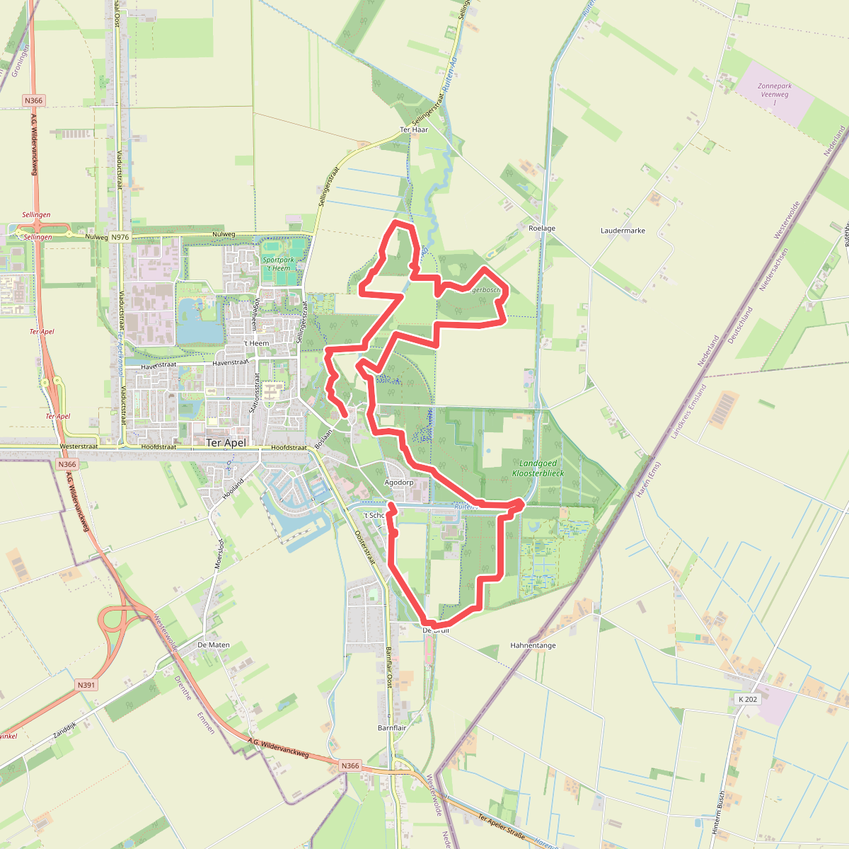 Boswachterspad Ter Apelerbossen 