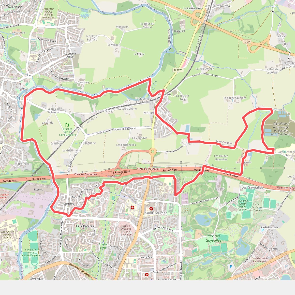Circuit des Louvries