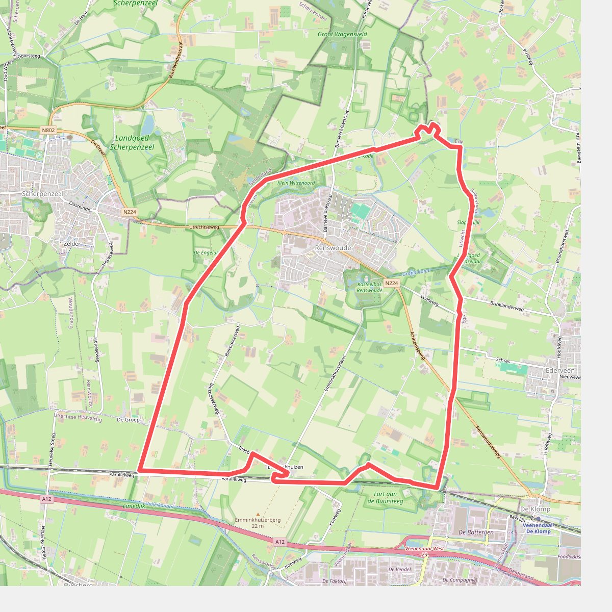 Boswachterspad Grebbelinie 