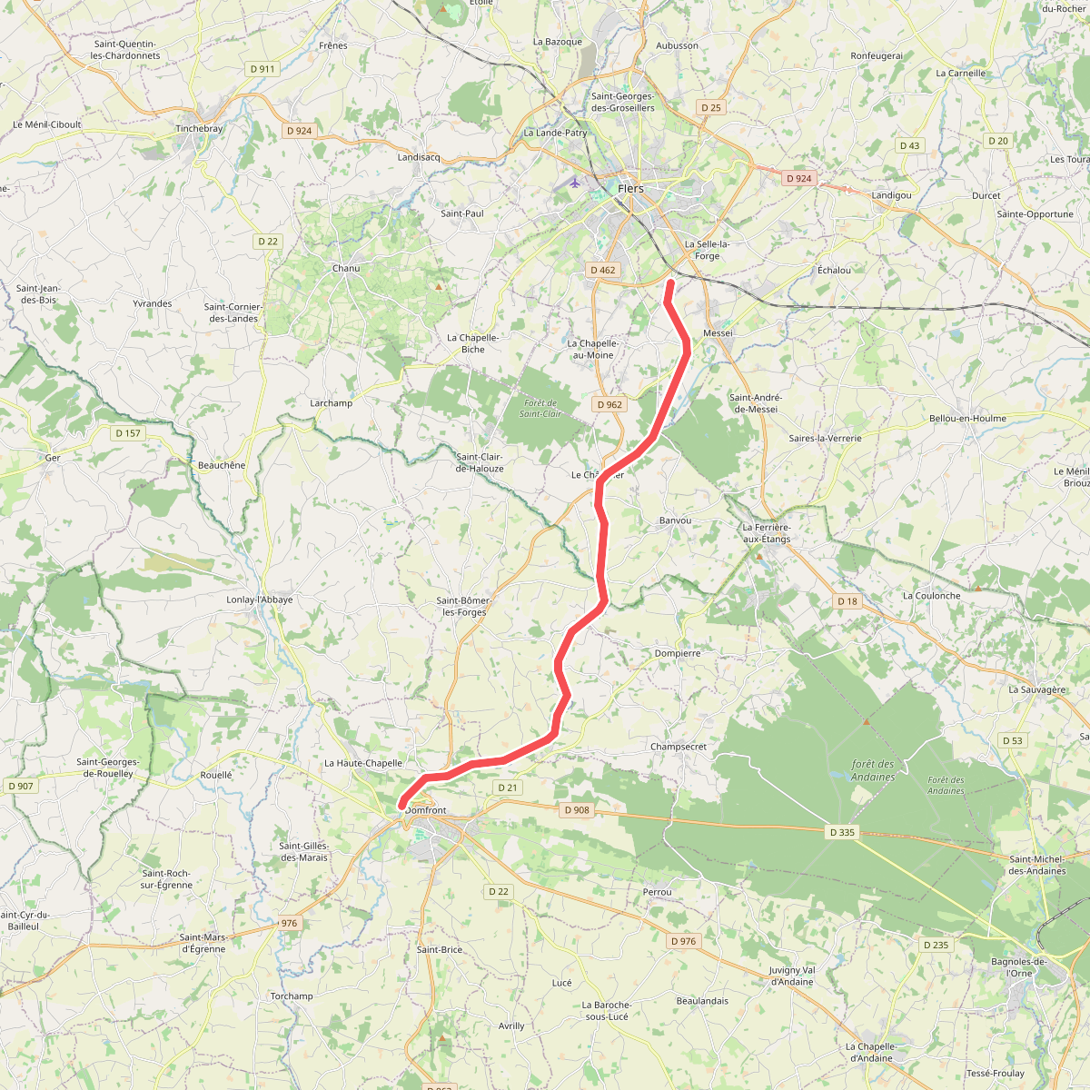 Voie Verte Flers-Domfront