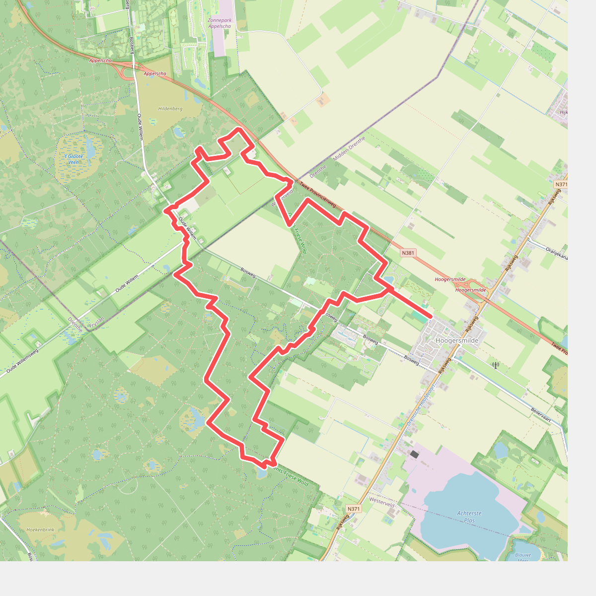 Boswachterspad Olde Smildeger