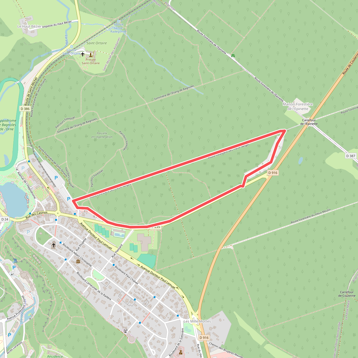 Circuit Vestiges de Guerre