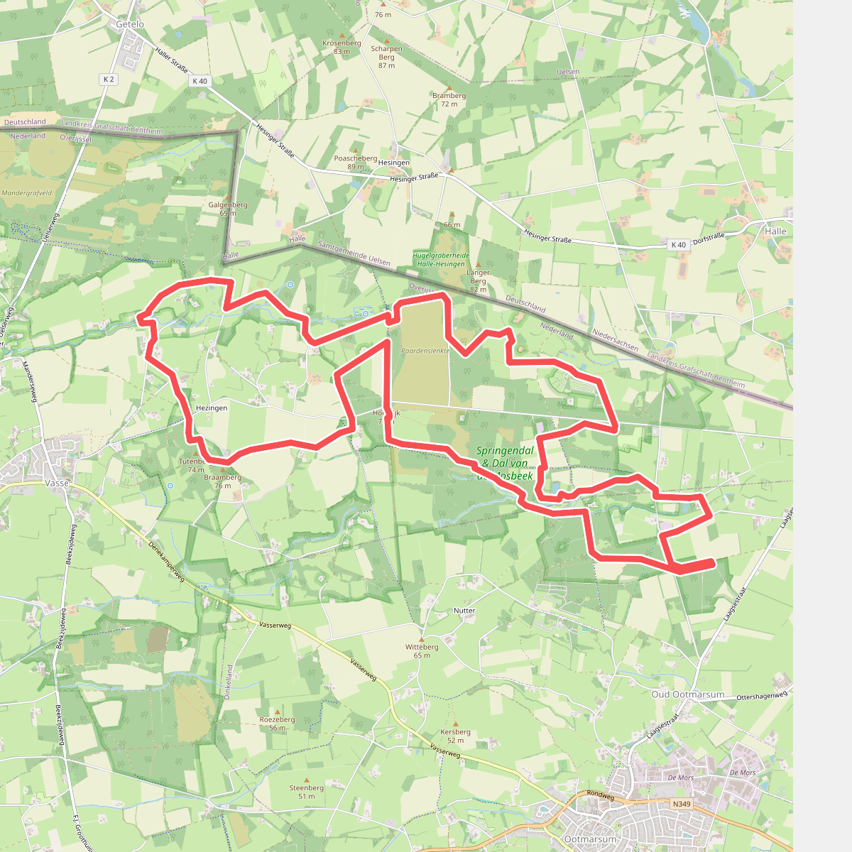 Boswachterspad Springendal