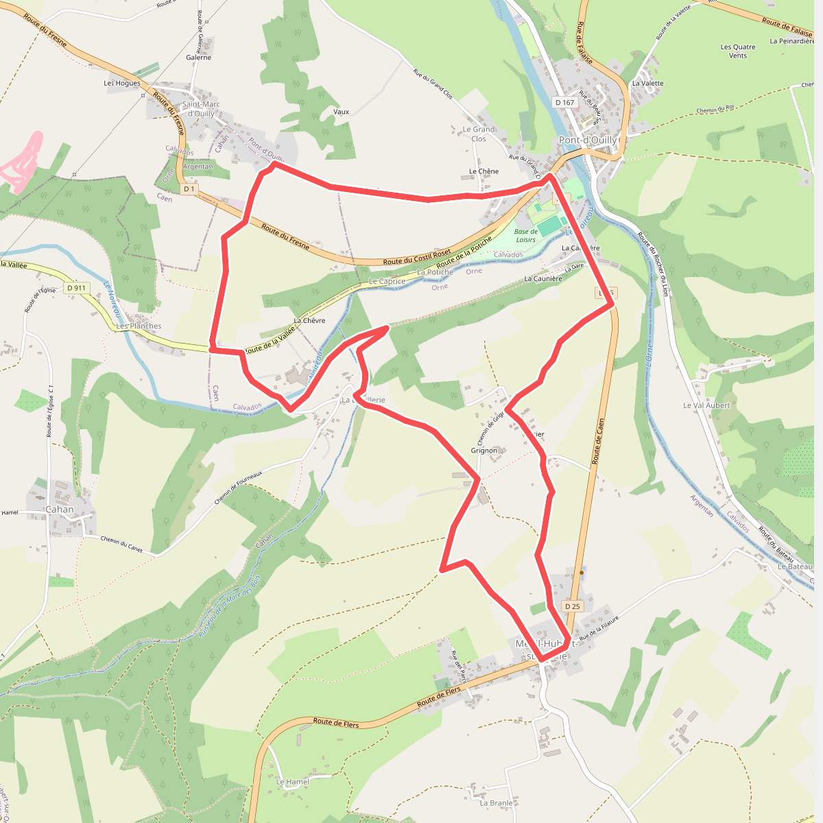 Autour du Noireau