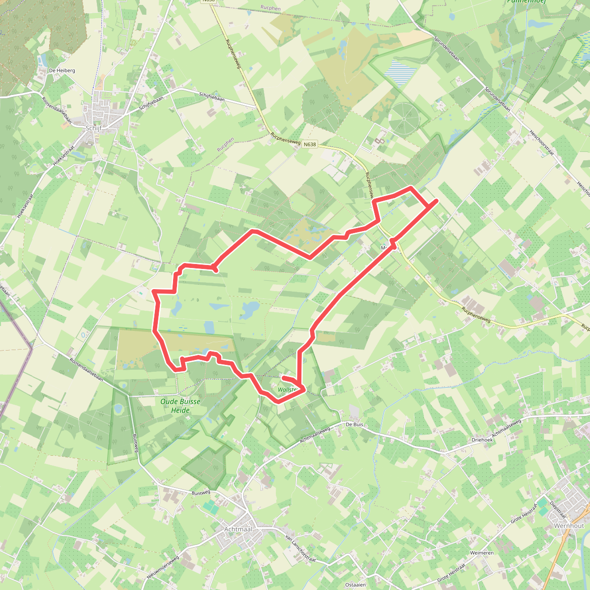 Koepelroute, tussen Roosendaal en Zundert