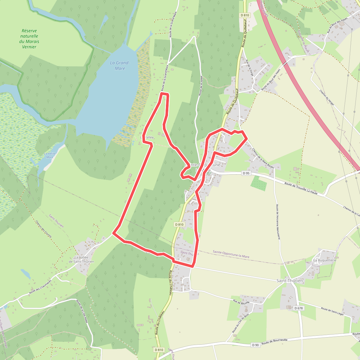 Chemin pédestre de l'Allée des Granges